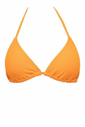 DeFacto Regular Fit Üçgen Bikini Üstü-Fall in Love B6896AX24SMOG313