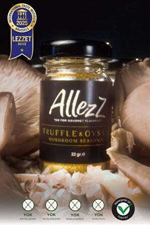 Allezz Trüflü & İstiridye Mantarlı Çeşni