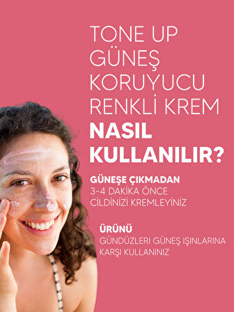 Zederma Güneş Kremi Ton Up Pembe Fluid Spf50+ Ultra Yüksek Koruma 50ml