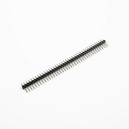 1x40 Pin 2.54mm Kırılabilir Düz Pin Header