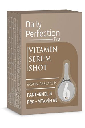 Vitamin Serum Shot No:6 Ekstra Parlaklık 2x6 ml