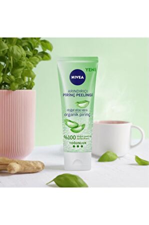 Nivea Arındırıcı Organik Pirinç Peeling 75 ml X2