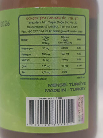 Orme MGZ 50 ml.