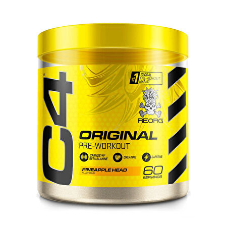 C4 Cellucor Original Preworkout 396g REORG - 60 servings - ABD VERSİYON
