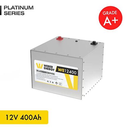 12V 400Ah LiFePO4 Platinum Series Bluetooth'lu Lityum Demir Fosfat Akü 