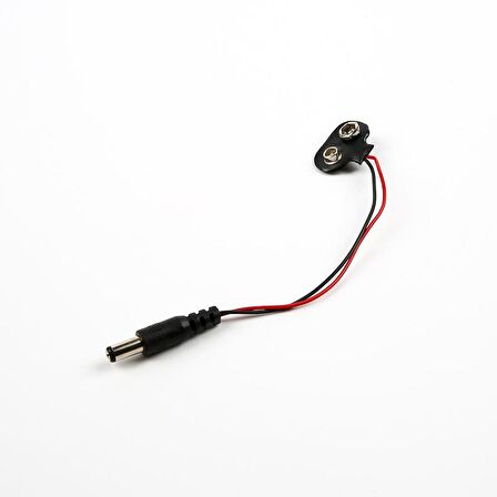 9V DC Pil - Batarya Soketi