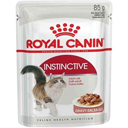 Royal Canin İnstinctive Gravy Yetişkin Kedi Konservesi 85 Grx 12 Adet