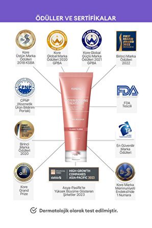 Protein Kompleksi İçeren Onarıcı Bakım Kremi Kundal Protein Bonding Treatment 250ml (Ylang Ylang)