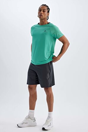 DeFactoFit Standart Fit Sporcu Dokuma Şort C1533AX24SMAR231