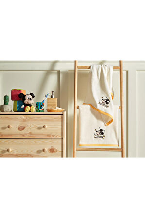 Özdilek Mickey Mouse Star Disney Lisanslı 2'Li Havlu Set