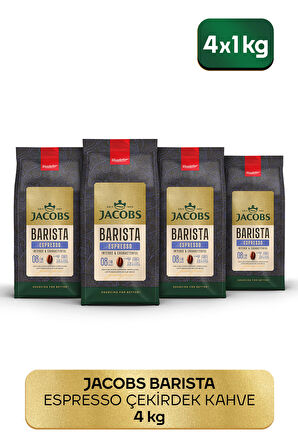 Barista Editions Çekirdek Kahve Espresso 1 Kg X 4 Paket