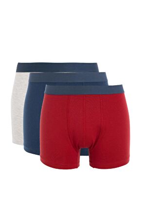 DeFacto Regular Fit 3'lü Boxer C9560AX24WNIN255