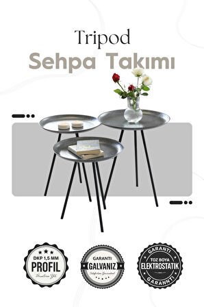 Tripod 3'lü Sehpa