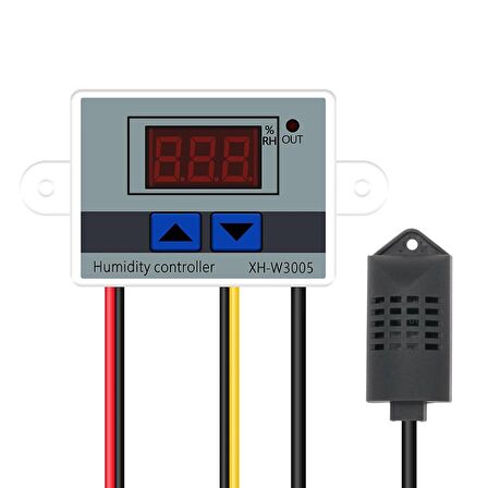 XH-W3005 120W 12V Dijital Nem Kontrol Cihazı Termostat