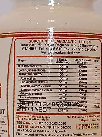 At Kestanesi Kapsül (HORSE CHESTNUT CAPCULE)