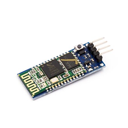 HC05 4 Pin Kablosuz Bluetooth Master + Slave Modülü (Butonlu)