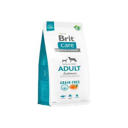 Brit Care Tüm Irklar için Somonlu ve Patatesli Tahılsız Yetişkin Köpek Maması 12 kg
