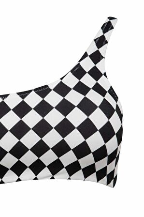 DeFactoFit Dama Desenli Bikini Üstü B6339AX24HSER105