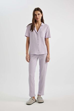 DeFacto Fall in Love Regular Fit Waffle Casual Pijama Altı C1481AX24SPPR77