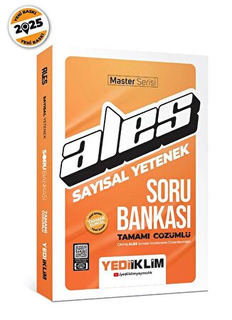 2025 Ales Sayısal Yetenek Tamamı Çözümlü Soru Bankası