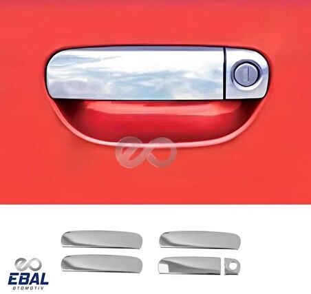 Audi A6 Krom Kapı Kolu 4 Kapı 1998 Üzeri P. Çelik