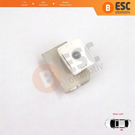 Mercedes S320 W220 İçin Ön Sol Kapı Cam Kriko Klipsi