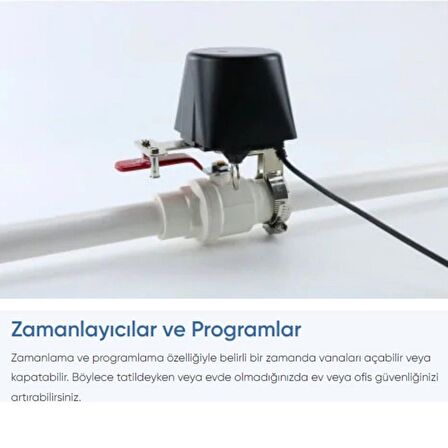 Akıllı Su Gaz Vana Kontrolü