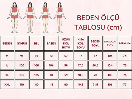 Kadın Pudra Fitilli Desen Dantel Detay Viskon Kısa Kol Cepli Kapri Pijama Takımı
