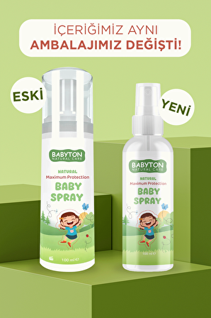 Babyton Doğal Vücut Koruyucu Sprey 100 ml