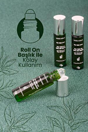 Bade Natural Çay Ağacı Yağı Akne Karşıtı Roll On 10 ml