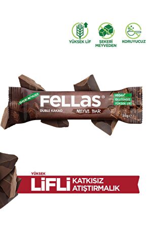 Meyve Bar - Duble Kakaolu 35g x 12 Adet