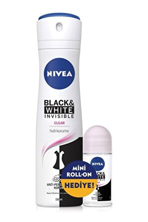 Nivea Ndeo Spy B&w_clr_fml 150ml +ndeo_b&w_cle