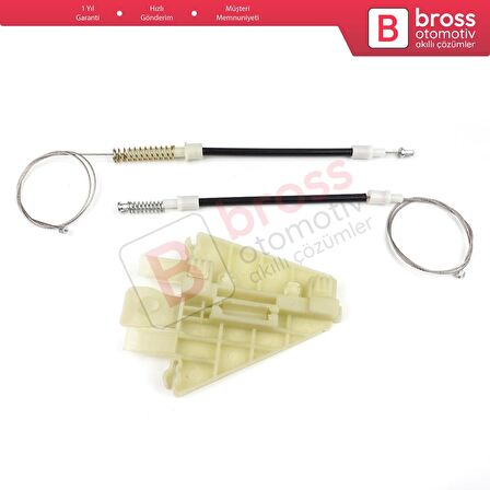 Alfa Romeo 159 939 2005-2011 4/5 Kapı 71740123 İçin Elektrikli Arka Sağ Kapı Cam Kriko Tamir Seti