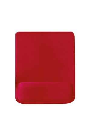 Mp02 - Kırmızı Dörtgen Bilek Destekli Mouse Pad | Konfor, Kaymaz Taban, Ergonomik, Yumuşak, Ev,ofis