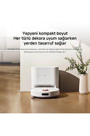 Xiaomi Robot Vacuum H40 Akıllı Robot Süpürge + Mop 10000pa