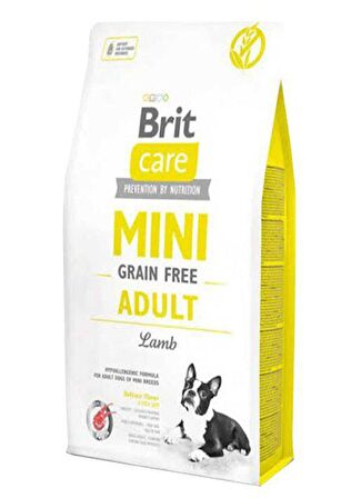 Brit Care Mini Tahılsız Kuzu Etli 2 kg Küçük Irk Yetişkin Köpek Maması