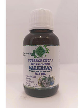 Kedi Otu Süperkritik Mix Yağı 50 ml (VALERİAN SUPERCRİTİCAL MİX OİL)