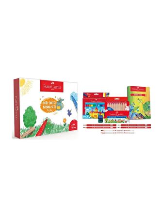 Faber-Castell Okul Öncesi Jumbo Boyama Seti 6 Parça
