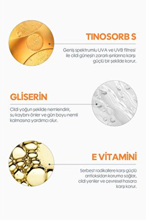 SPF 50 Vücut Güneş Kremi Yağ ve Beyaz Kalıntı Bırakmayan UVA/UVB Koruyucu Nemlendirici Krem (100 ml)