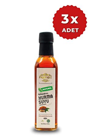 Tatlandırıcı Hurma Suyu Konsantresi Yeni Mahsül 350 Gr x3