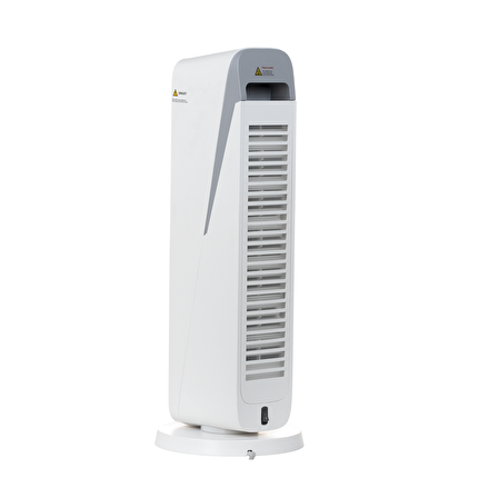 Akıllı Elektrikli Fanlı Turbo Isıtıcı, 2000w Dikey Kule Tipi Soba, Ptc 3 Kademeli Uygulama Wi-fi Uzaktan Kontrol X7440