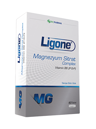 Ligone Magnezyum Sitrat Complex Takviye Edici Gıda 60 Tablet