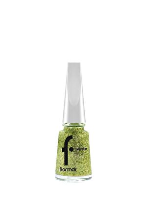 Yoğun Simli Şeffaf Oje - Glitter Nail Enamel - Gl004 Gold Rush-8682536049825