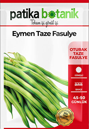40 Adet Yerli Ata Eymen Oturak Fasülye Tohumu