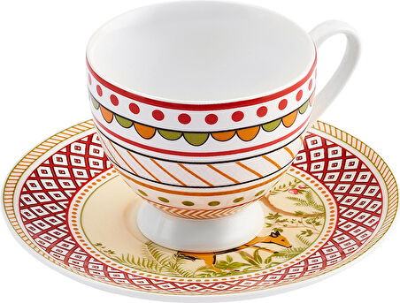 Karaca X Arslantepe Tek Kişilik Kahve Fincan Takımı