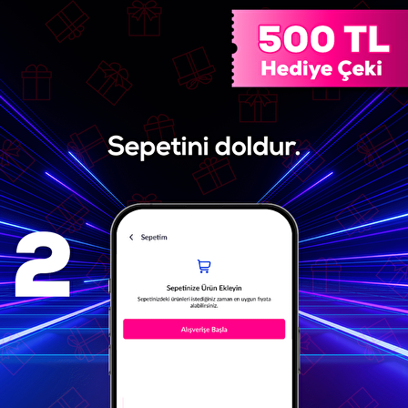 Kasım Ayında Geçerli 500 TL Hediye Çeki
