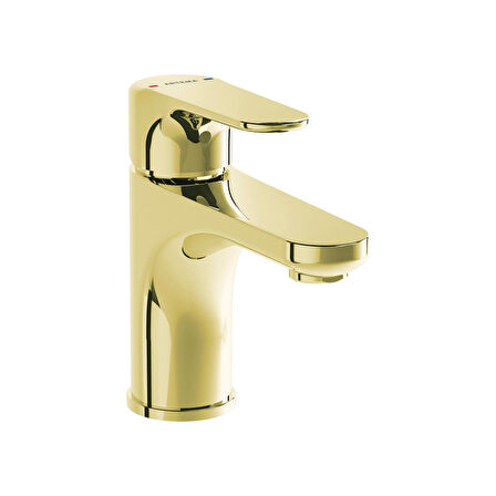 Artema Root Round A4270523 Lavabo Bataryası, Altın