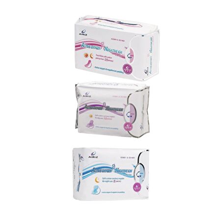 Tiens Airiz 3ü 1 Arada Gündüz 10lu 1Paket, Günlük 30lu 1 Paket, Gece 8li 1 Psket (3 Paket_48 Adet)