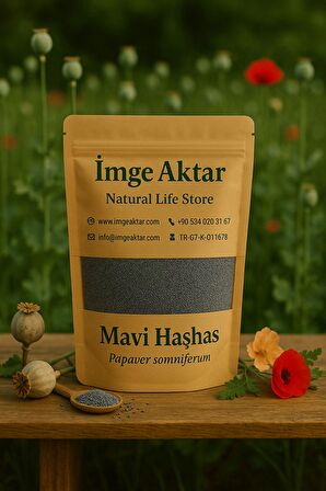 Mavi Haşhaş 100g