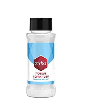 Cevher Tuzluk İyotsuz Sofra Tuzu 250 G